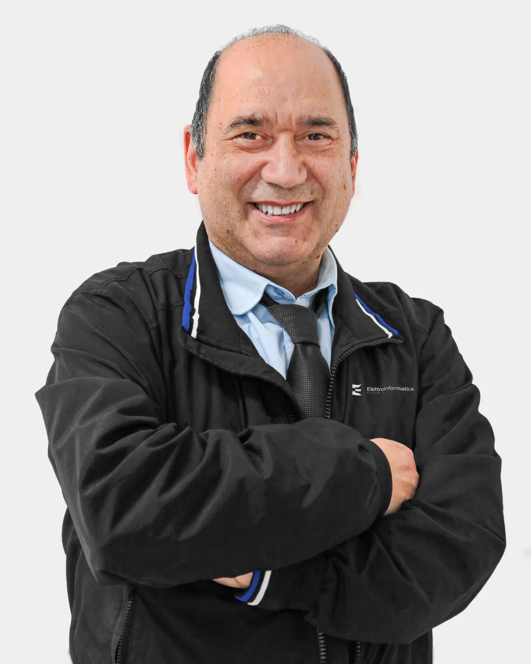 Ritratto di Andrea Vetuschi, co-founder e sistemista di Elettroinformatica